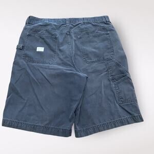 Old Navy Vintage Carpenter Shorts Mens W38‎ Slate Gray Y2K Streetwear